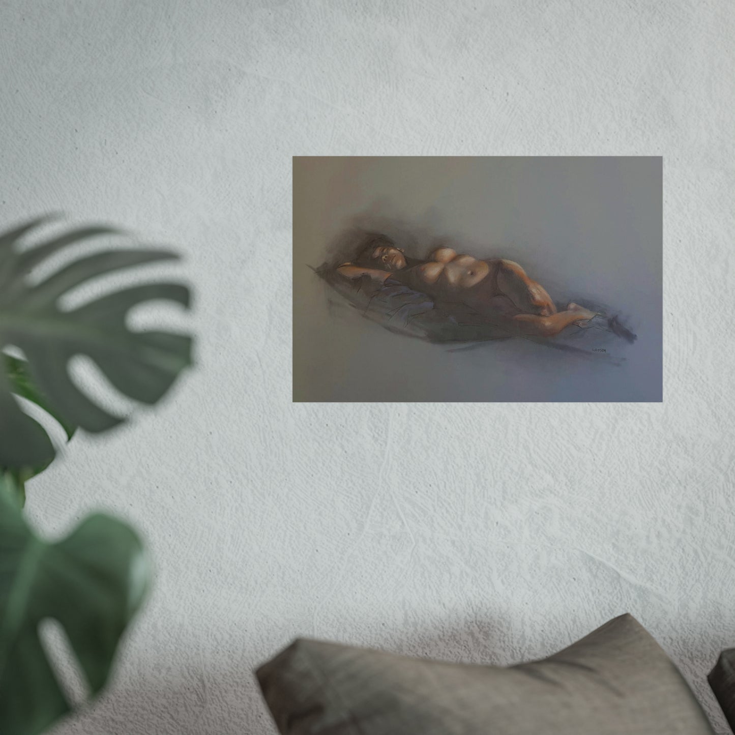 Print - 'Adhira reclining' (MATURE CONTENT - please be advised)