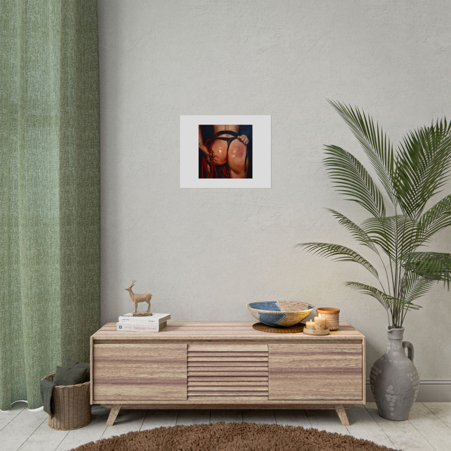 'Impact' Fine Art Print, actual size