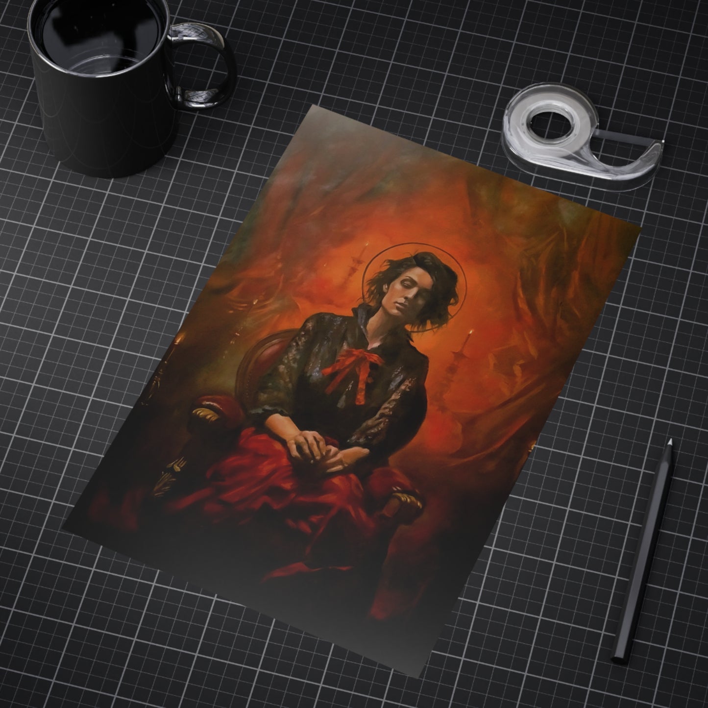 'Contemplatio In Luce Candalae' - print (AUS/NZ option)