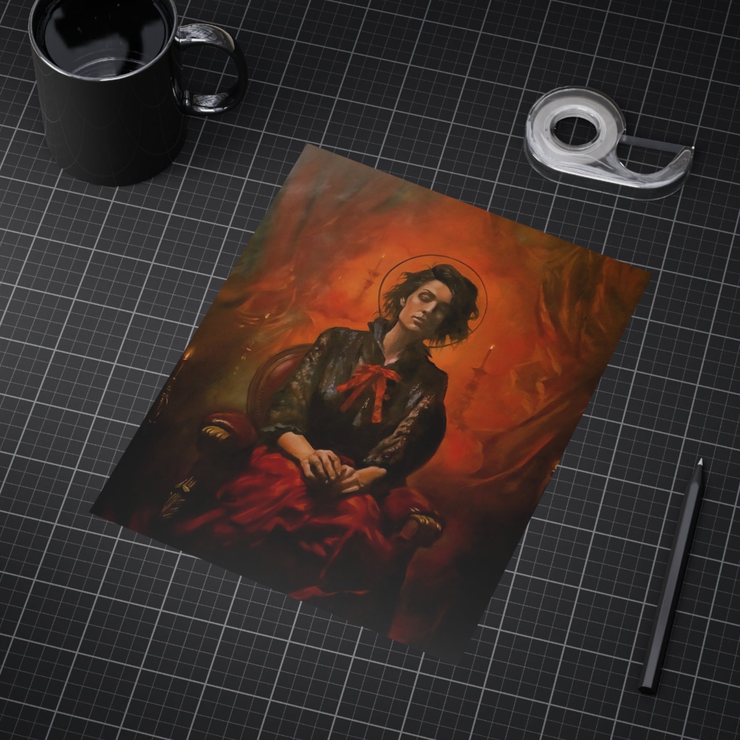 'Contemplatio In Luce Candalae' - print (AUS/NZ option)
