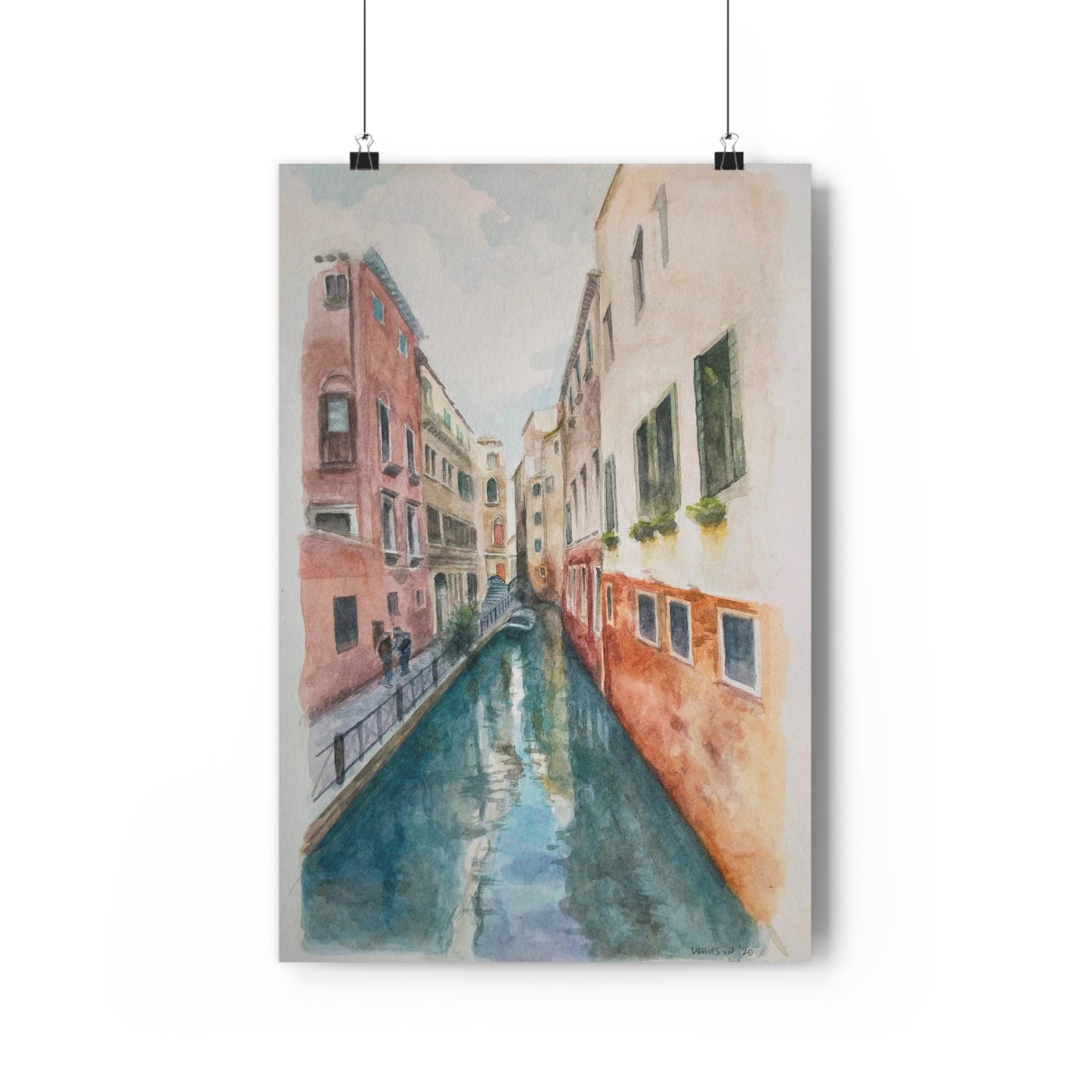 'Canal In Venice' -giclée print