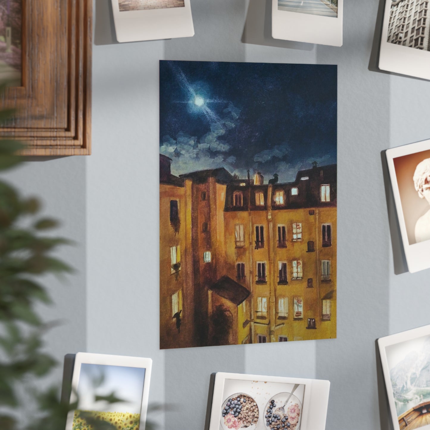 'Moonlight Over Montmartre' - print (AUS/NZ option)
