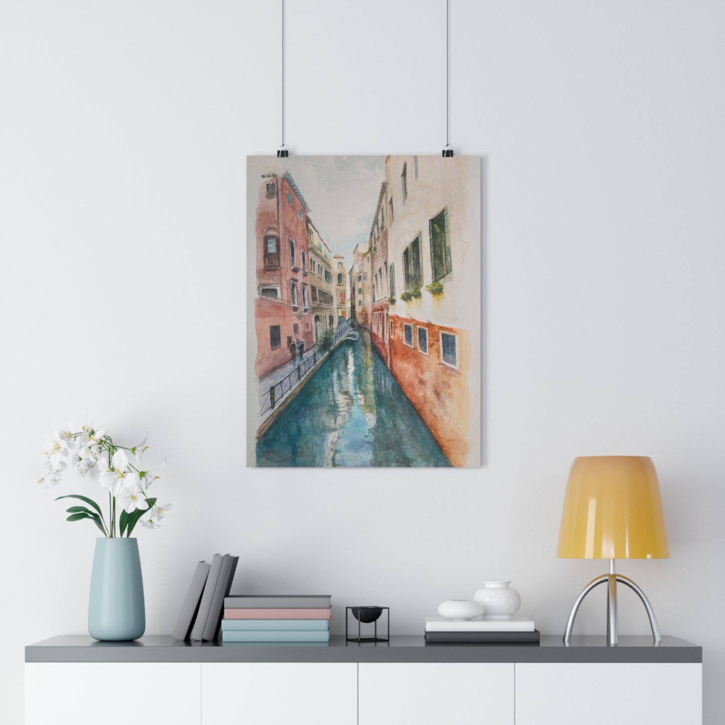 'Canal In Venice' -giclée print