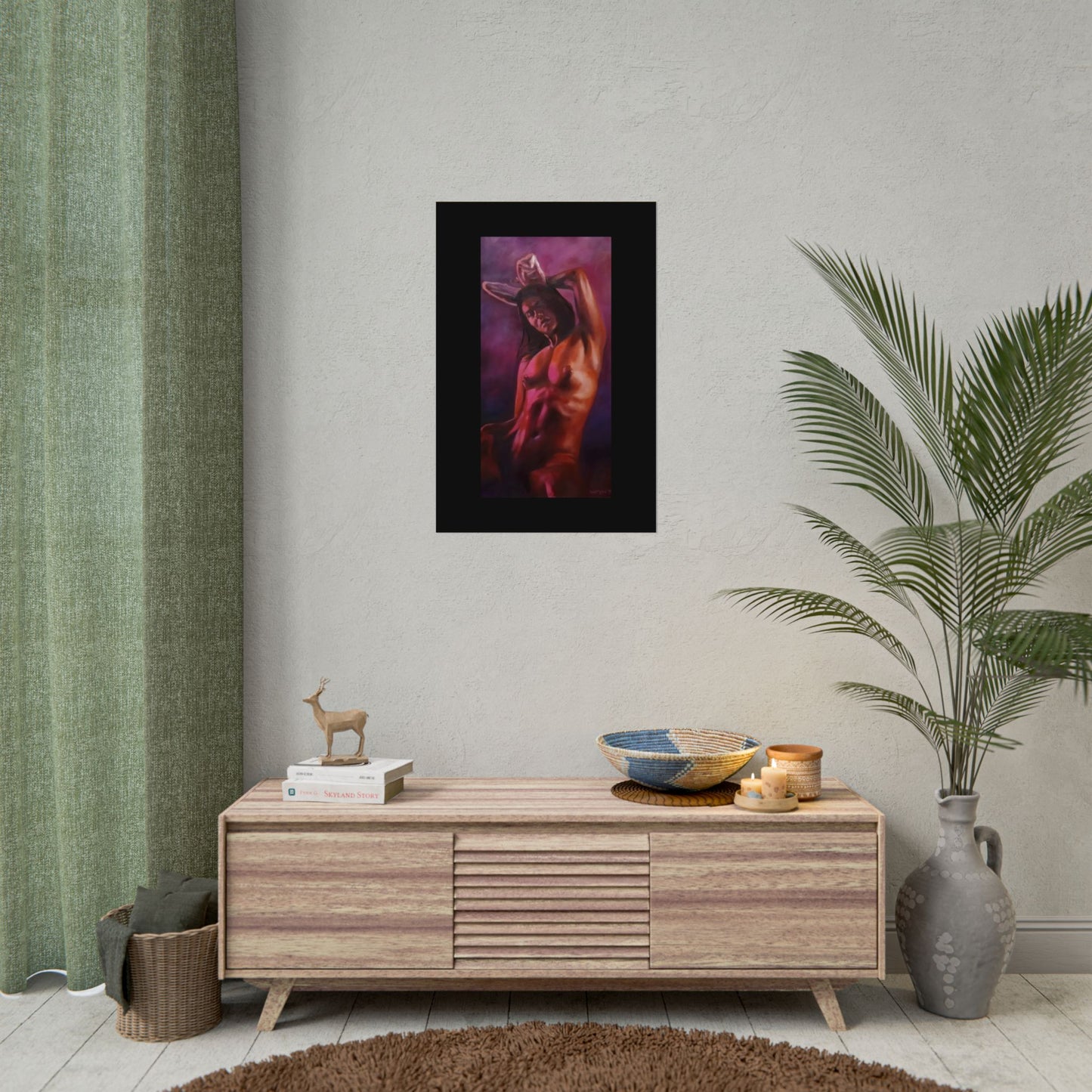 'Bunny' - Fine Art Print (Rolled Poster) - image is actual size