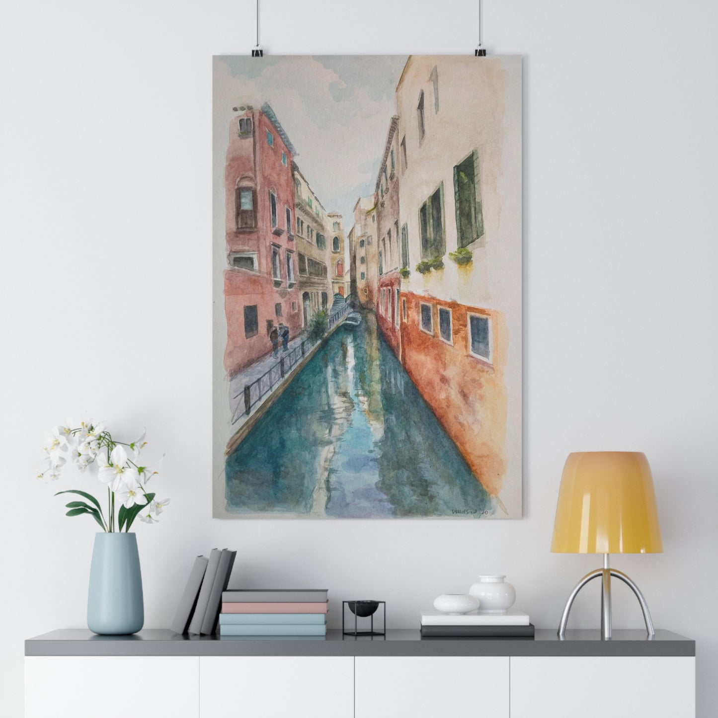 'Canal In Venice' -giclée print
