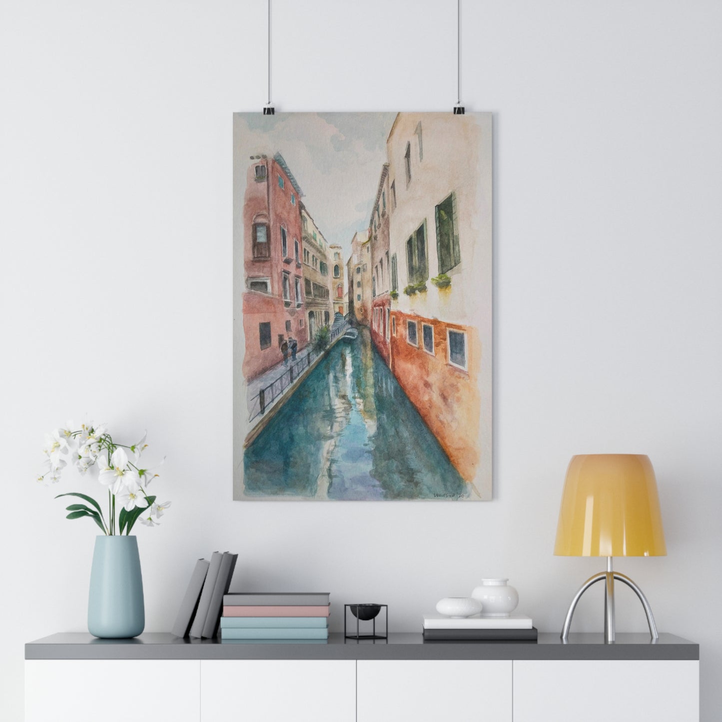 'Canal In Venice' -giclée print