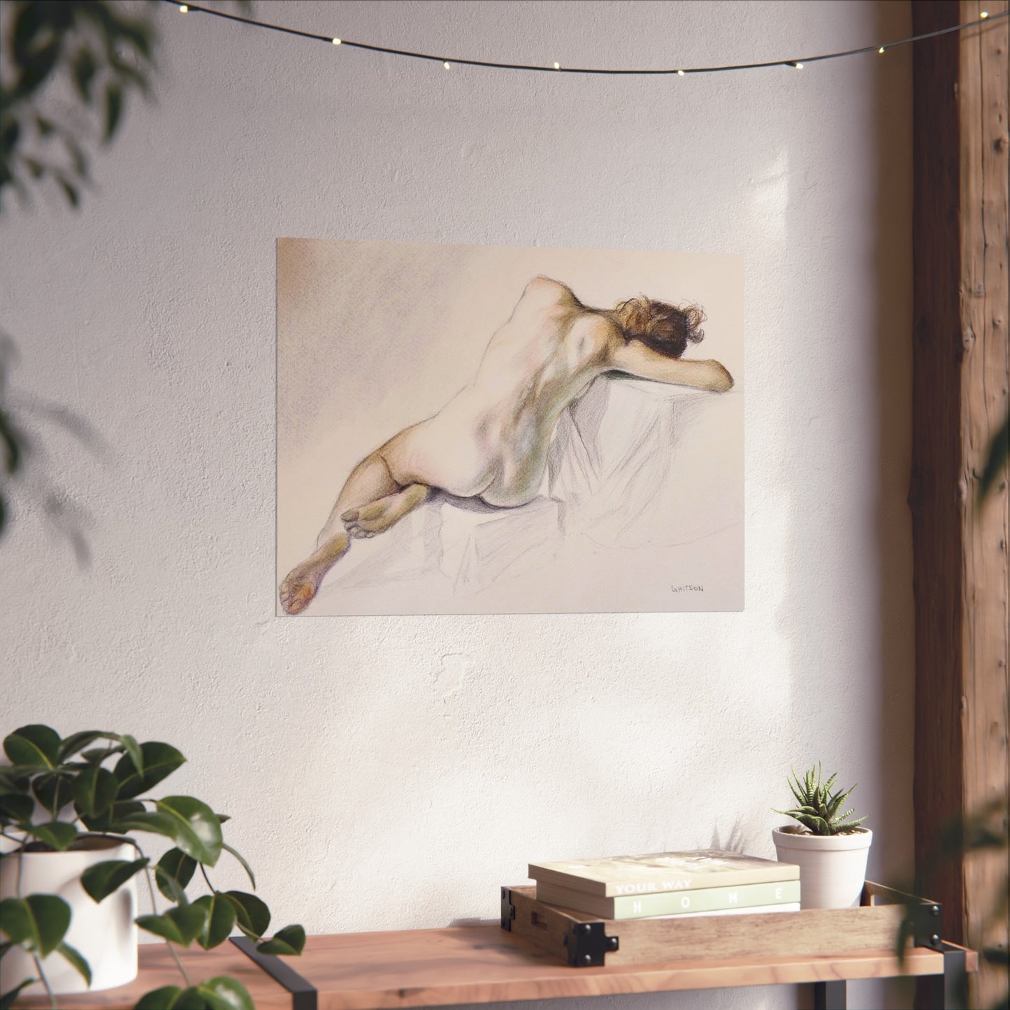 Print - 'Becca (reclining)' (MATURE CONTENT - please be advised)