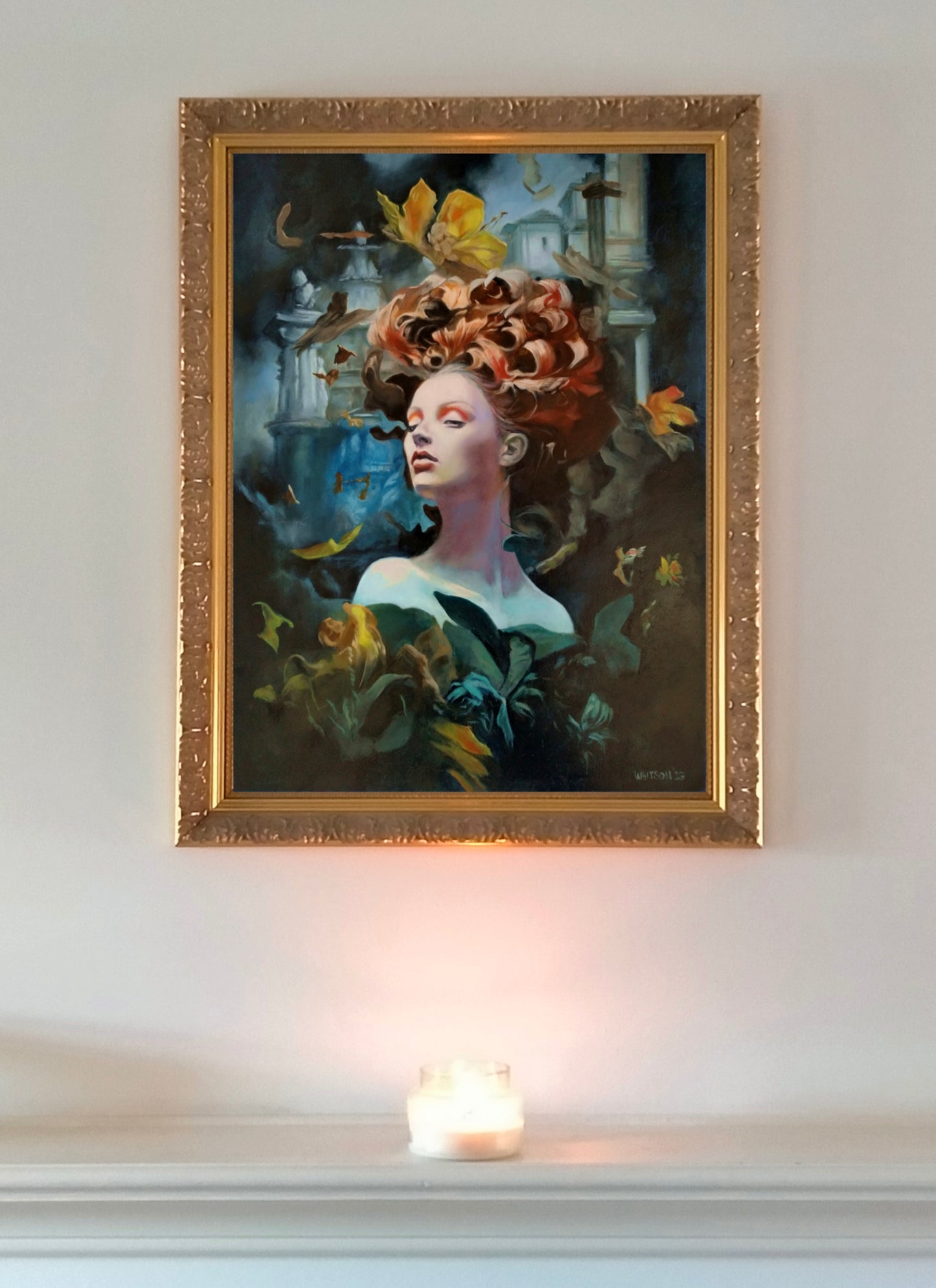'Autumnus' - original artwork, oil on board, 45x60cm (1.5x2ft)