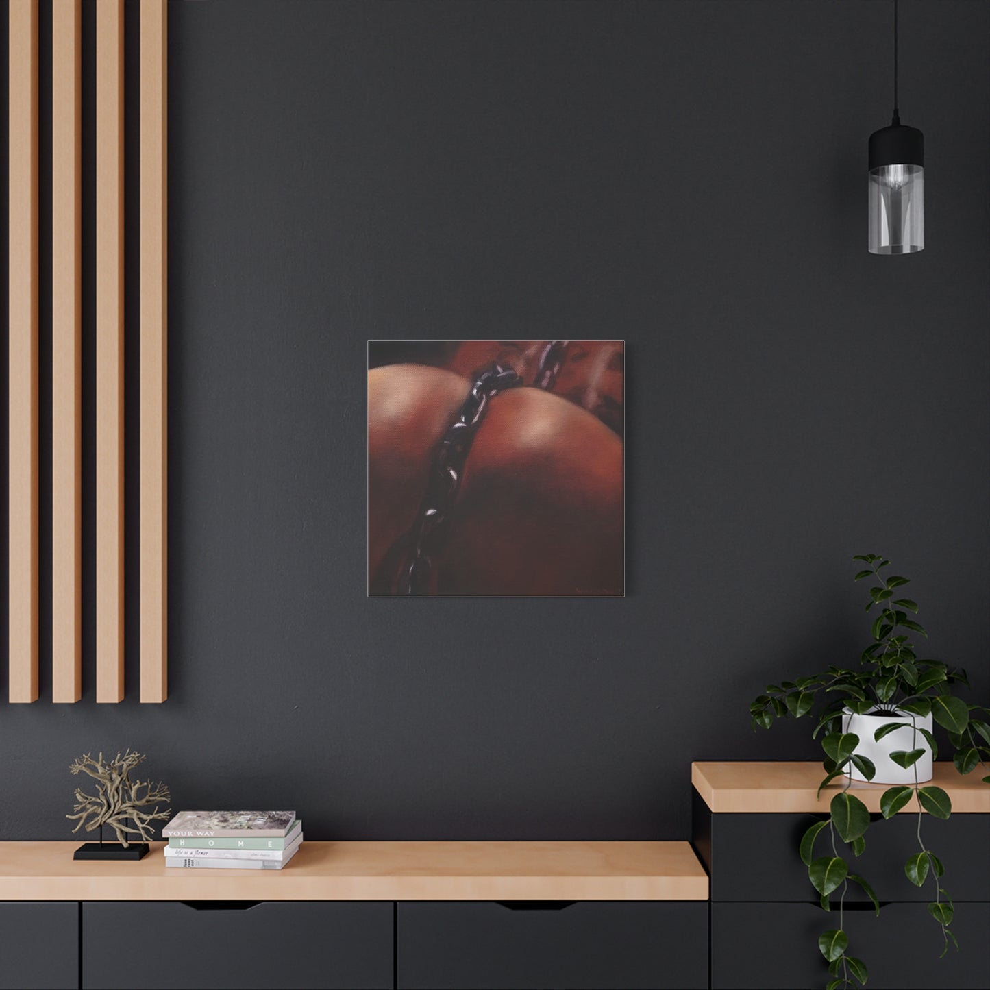 Trace (Heavy Metal) - high-quality canvas print