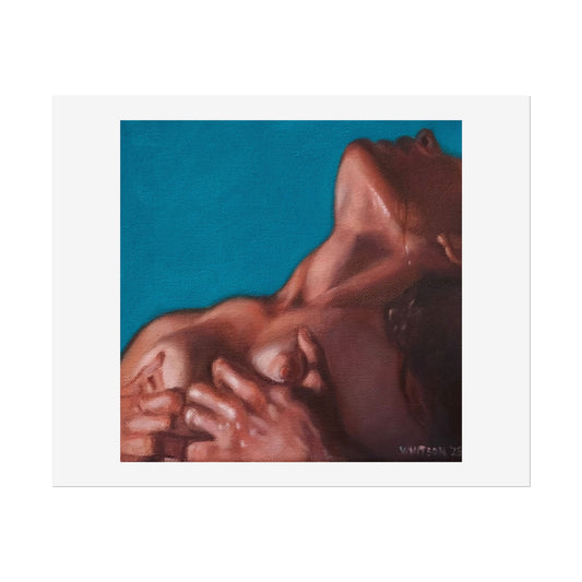 'Squeeze' Rolled Poster — Sensual Figurative Art Print