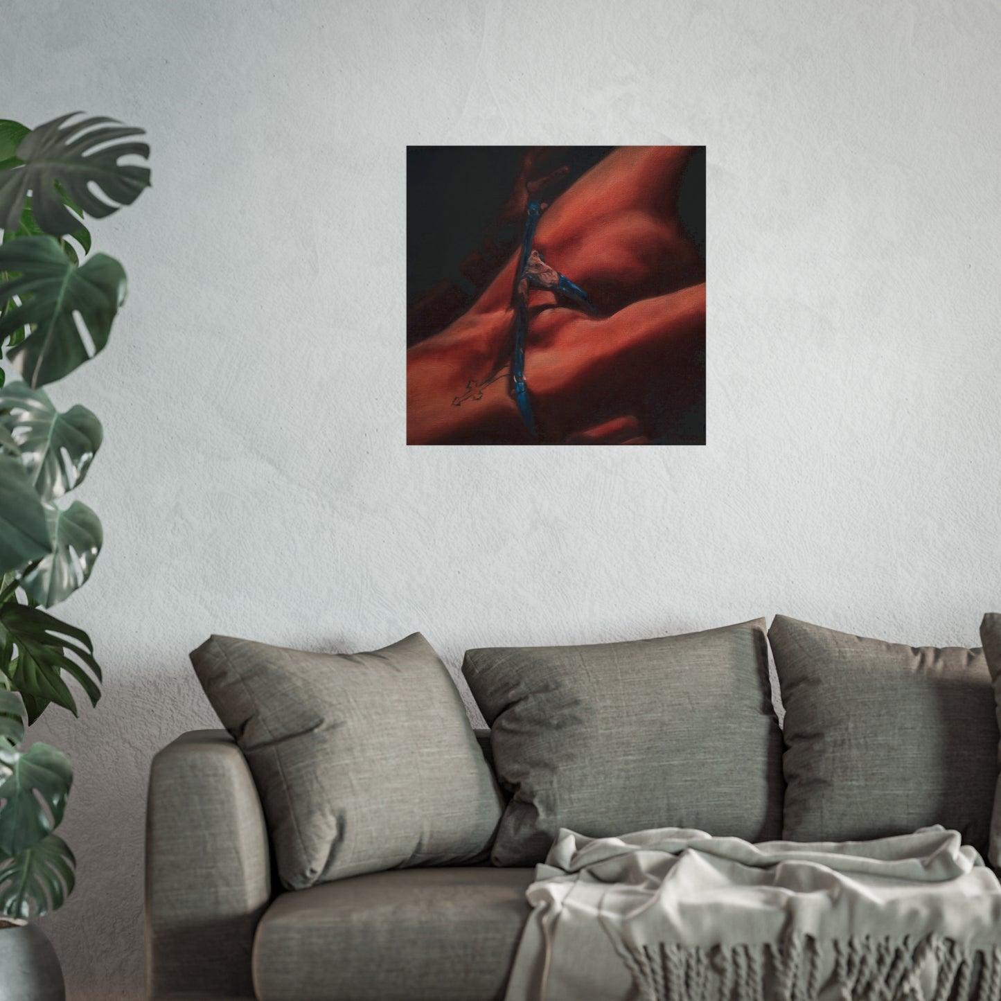 'Tease (Unwrap Your Present)' - 'Frisson' pre-exhibition giclee-quality paper print offer