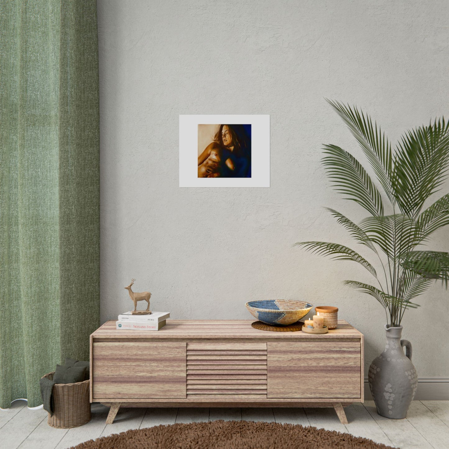 'Quiver' Fine Art Print, actual size