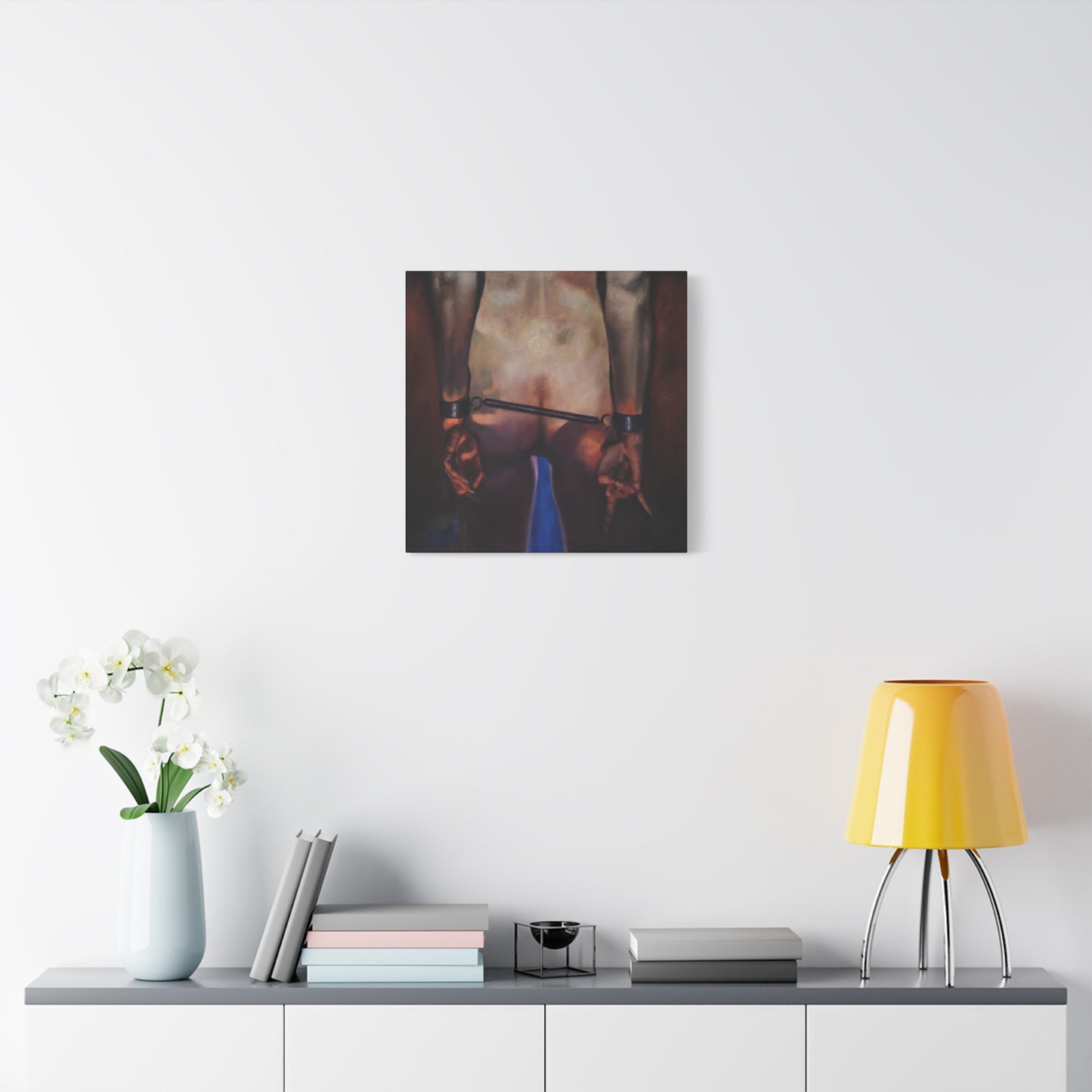 'Presenting (The Next Act)' - Fine Art Canvas Print — Matte Stretched 1.25" - 110% actual size
