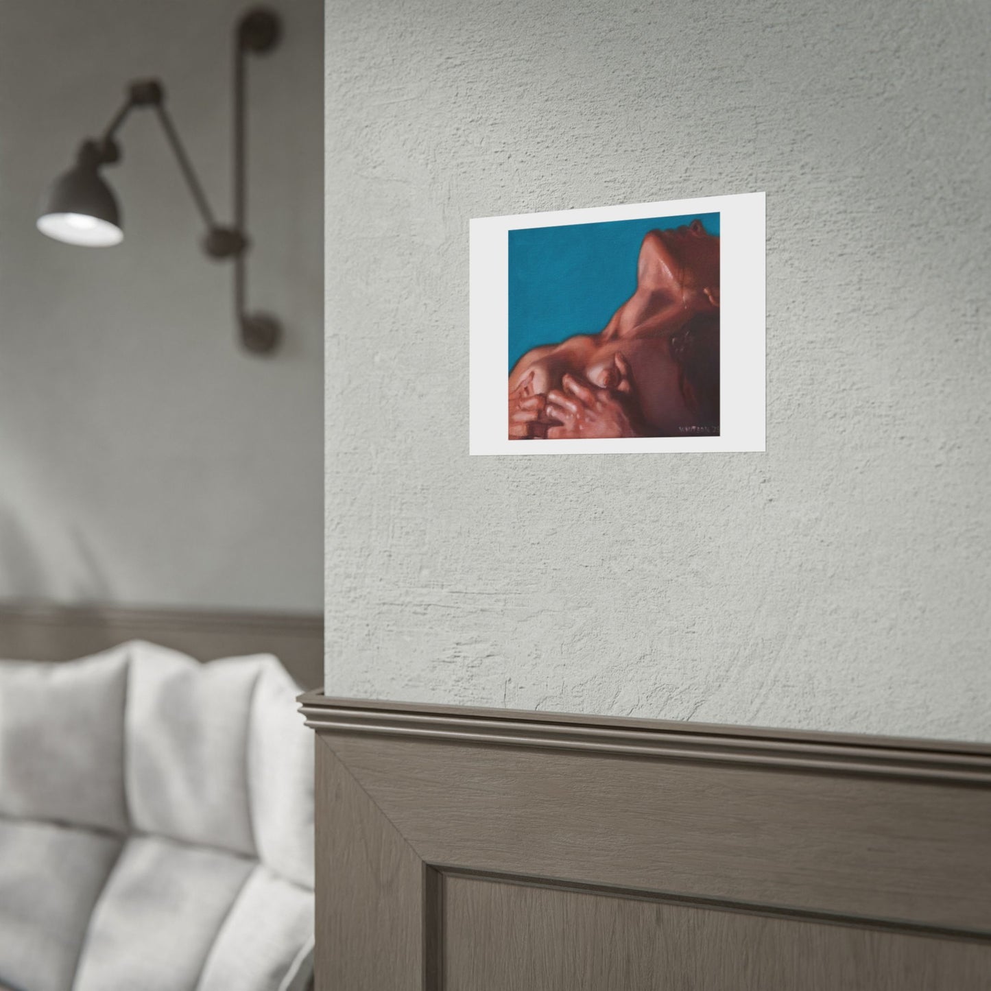 'Squeeze' Rolled Poster — Sensual Figurative Art Print