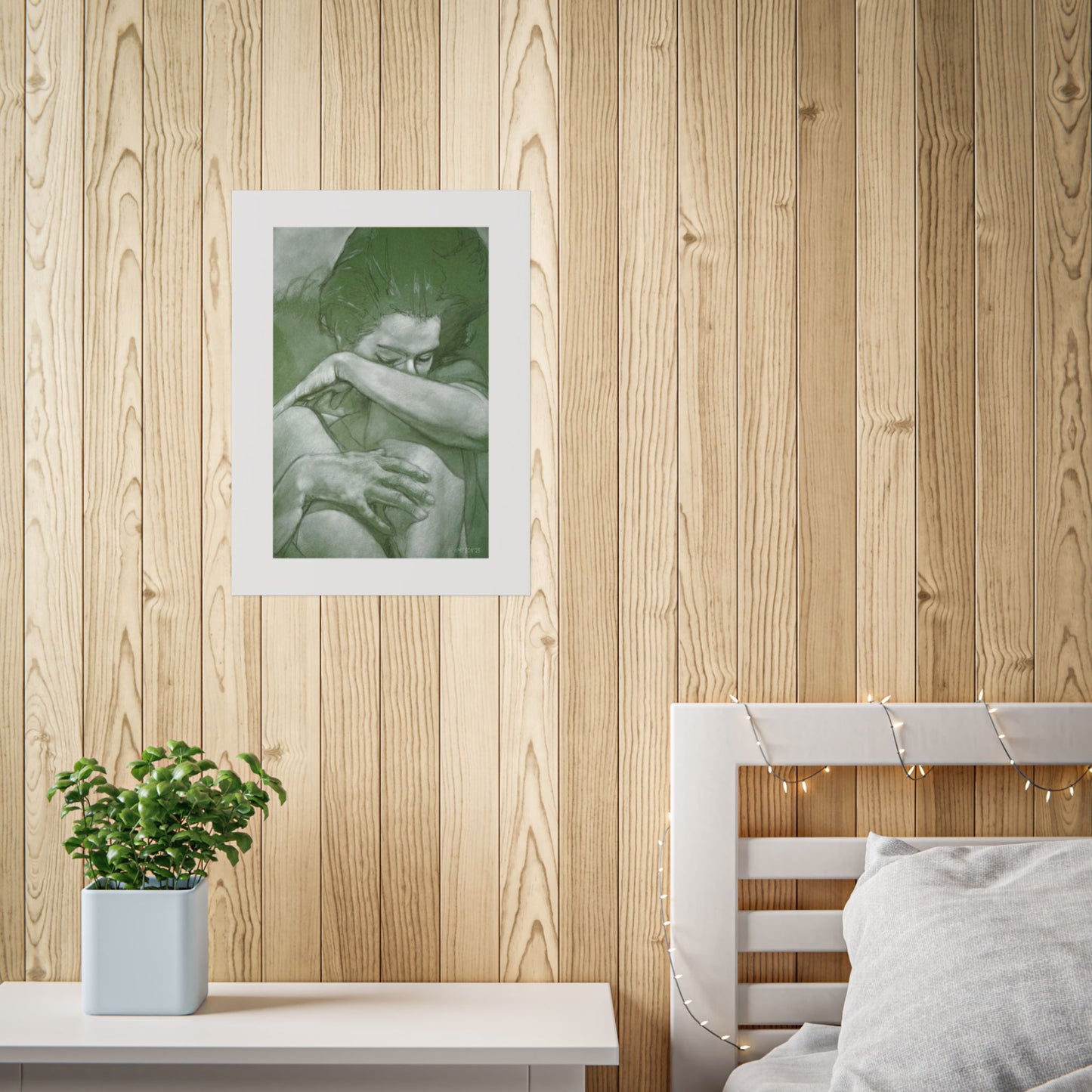 'Coiled' Fine Art Poster (actual size - A3, 42x30cm)