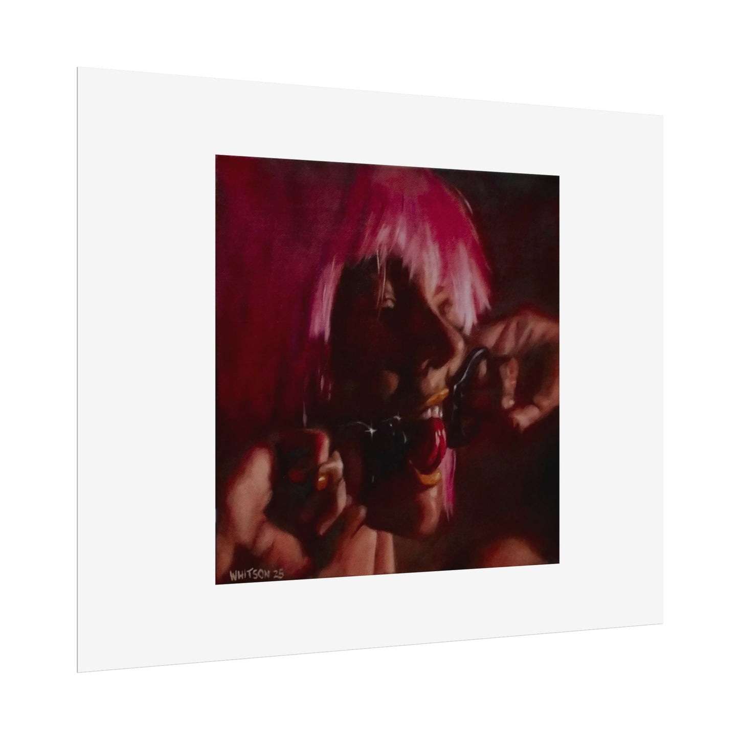 'Flicker' Fine Art Print, actual size