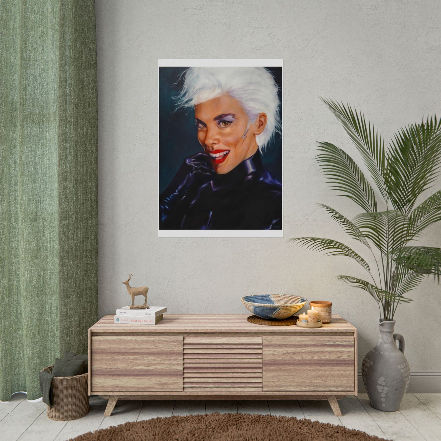 'Lightning Doesn't Strike Twice (Unless You Want Her To)' - Fine Art Print (Rolled Poster) - 67% of actual size