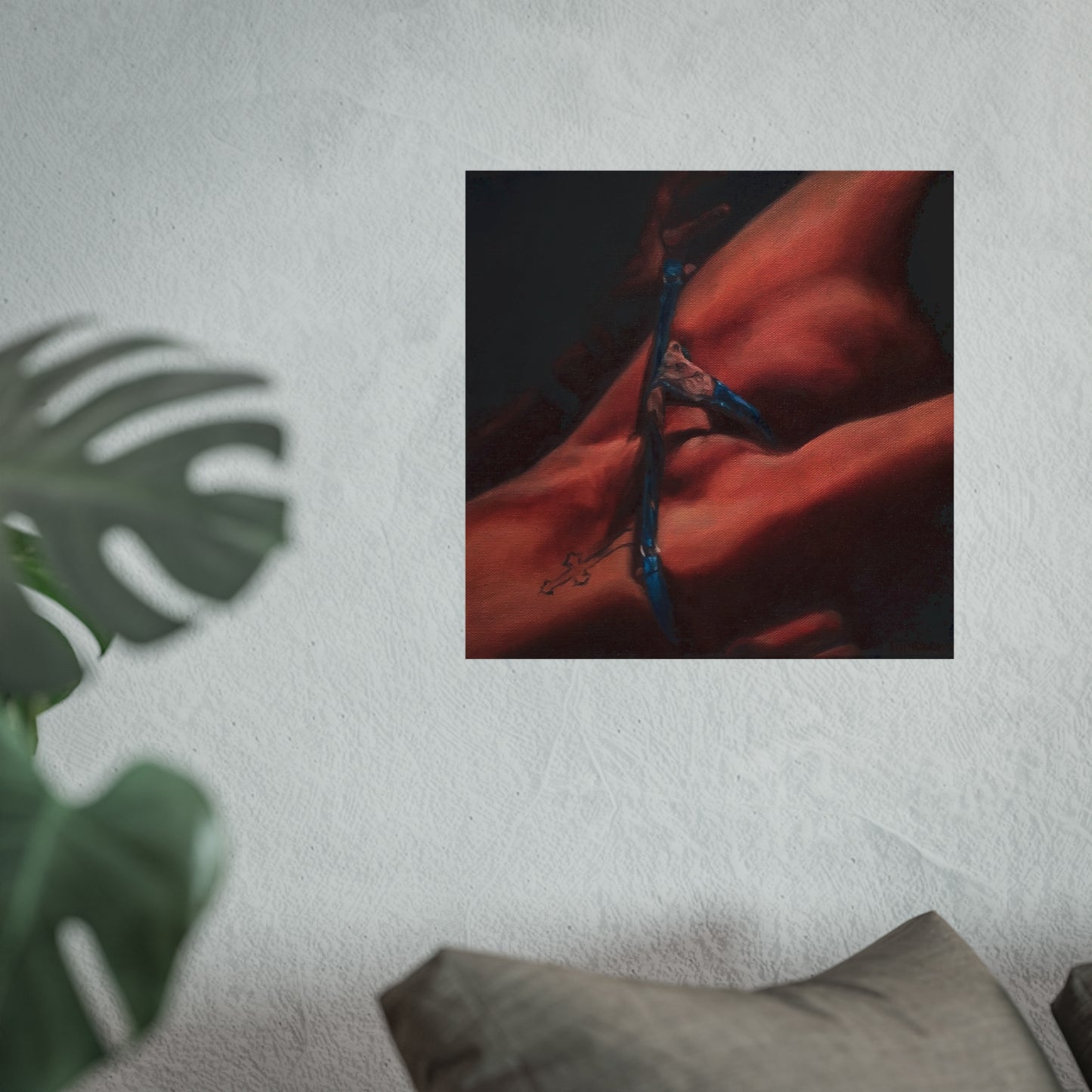 'Tease (Unwrap Your Present)' - 'Frisson' pre-exhibition giclee-quality paper print offer