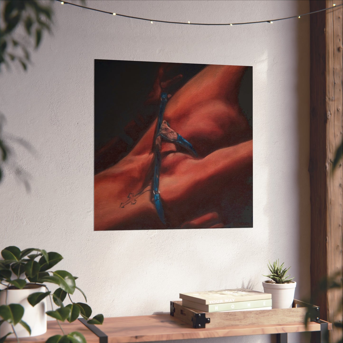 'Tease (Unwrap Your Present)' - 'Frisson' pre-exhibition giclee-quality paper print offer