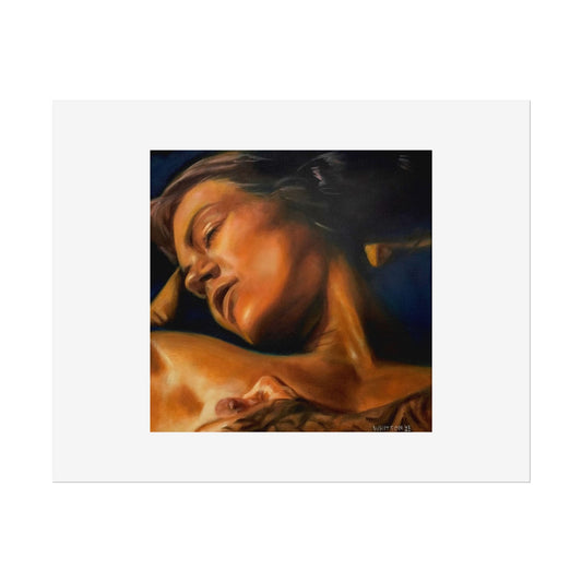 'Breath' Fine Art Print, actual size