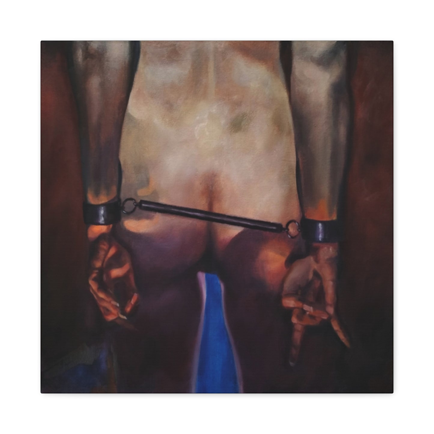 'Presenting (The Next Act)' - Fine Art Canvas Print — Matte Stretched 1.25" - 110% actual size