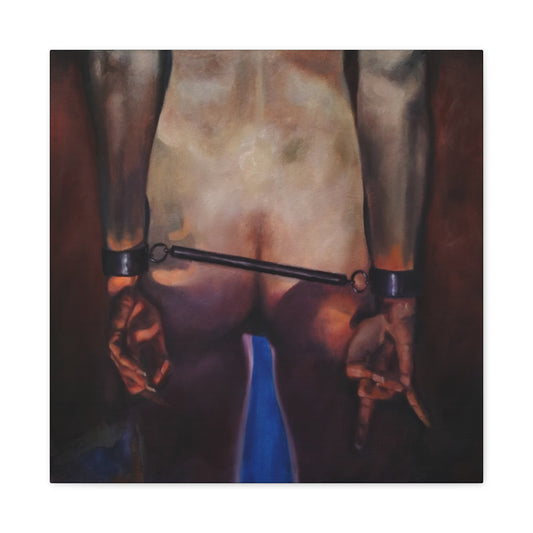 'Presenting (The Next Act)' - Fine Art Canvas Print — Matte Stretched 1.25" - 110% actual size