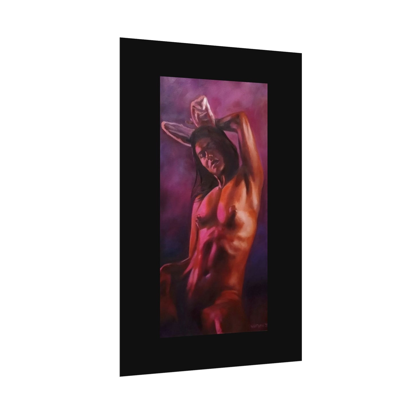 'Bunny' - Fine Art Print (Rolled Poster) - image is actual size