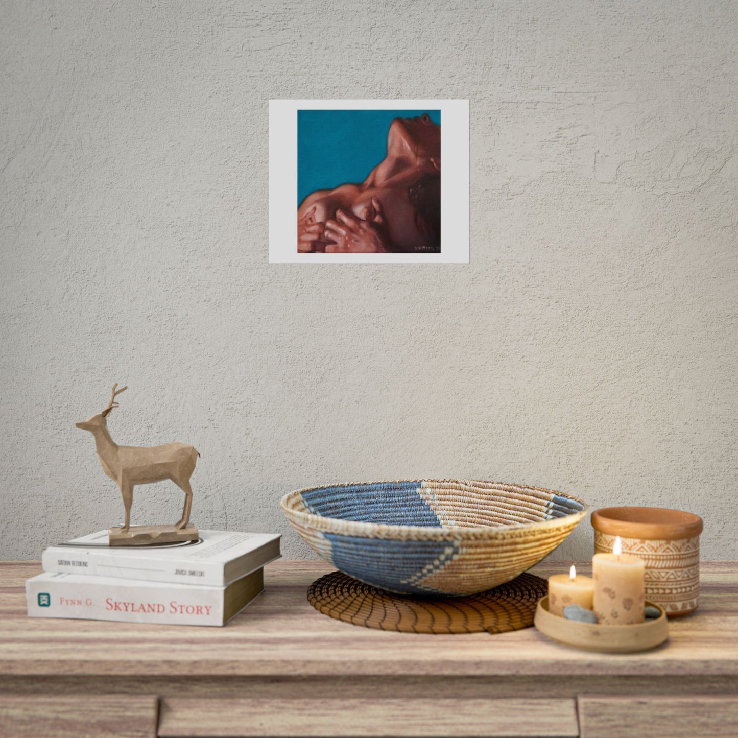 'Squeeze' Rolled Poster — Sensual Figurative Art Print