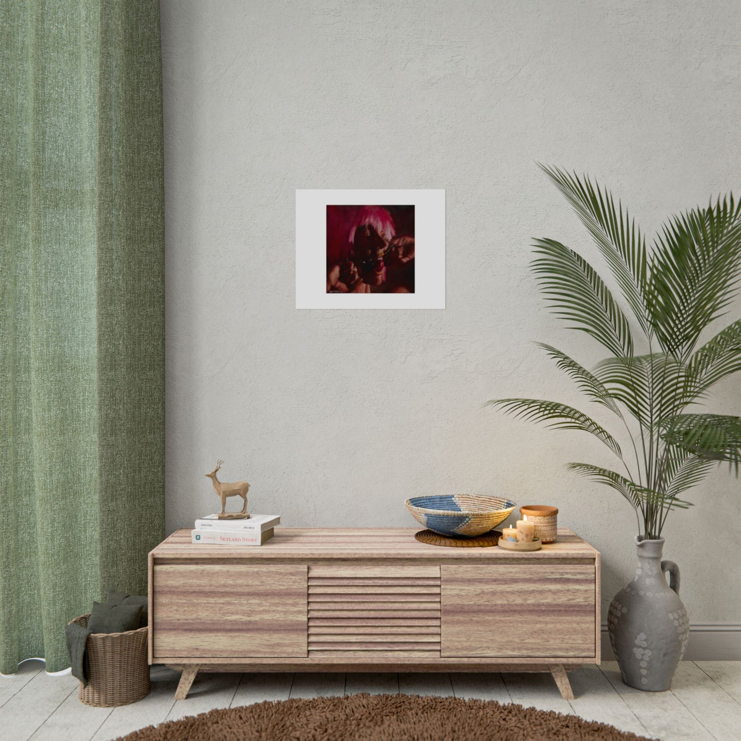 'Flicker' Fine Art Print, actual size