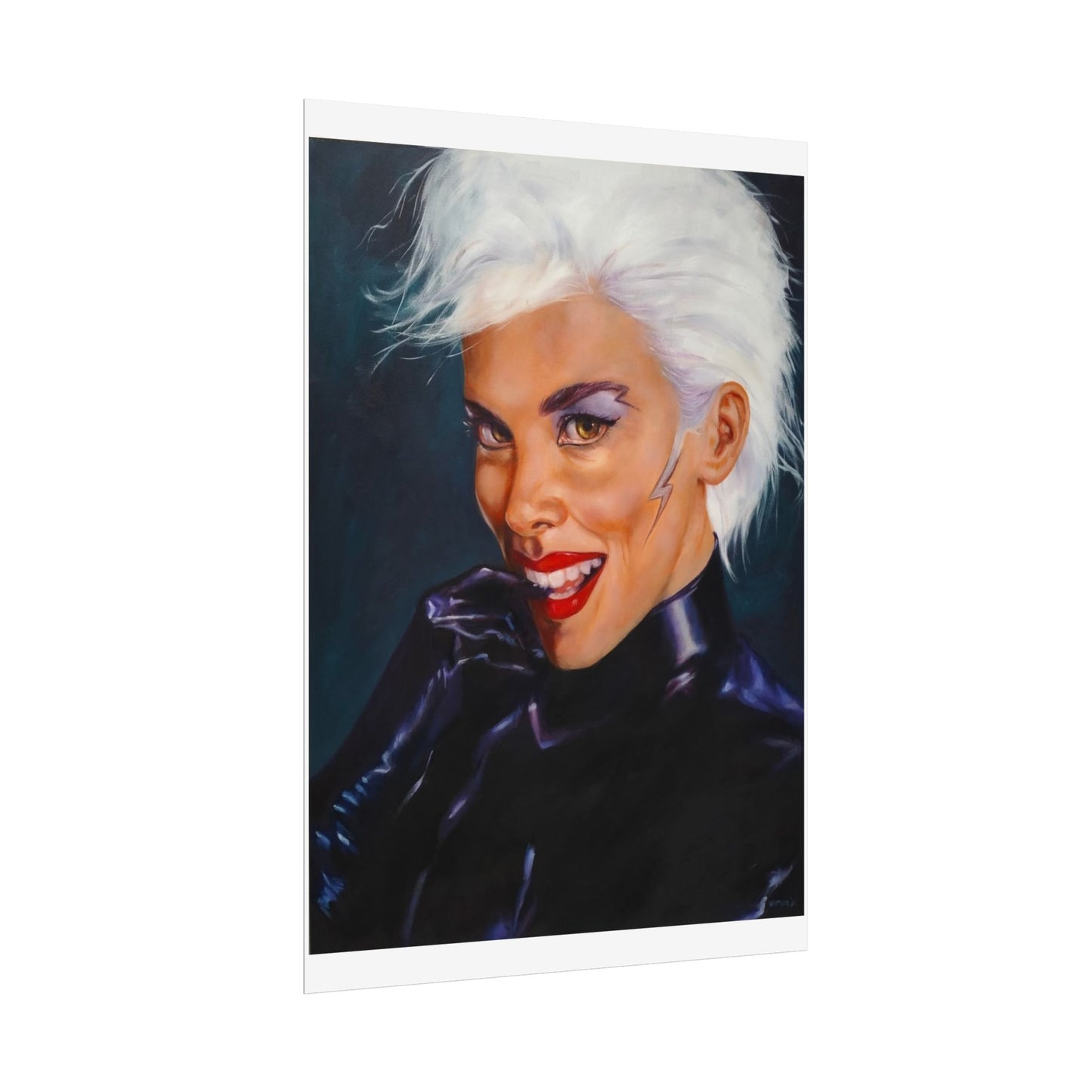 'Lightning Doesn't Strike Twice (Unless You Want Her To)' - Fine Art Print (Rolled Poster) - 67% of actual size